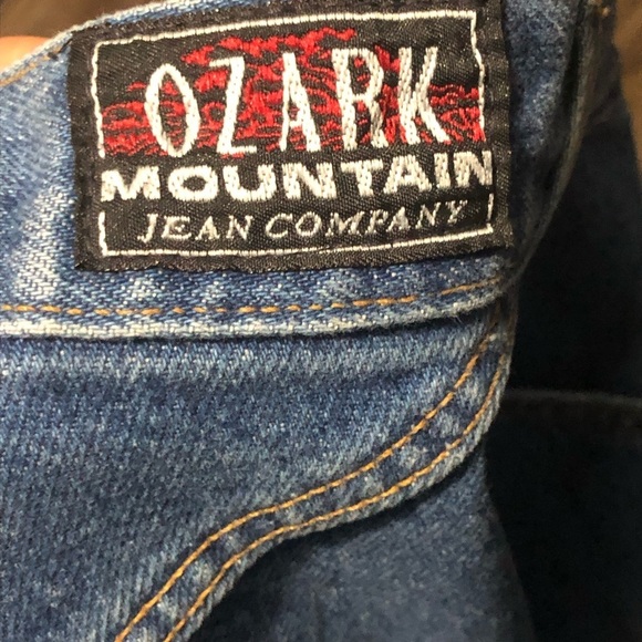 VTG Ozark Mountain Jeans Women's 28 Bareback High Rise Straight Leg Made in USA - Picture 4 of 6